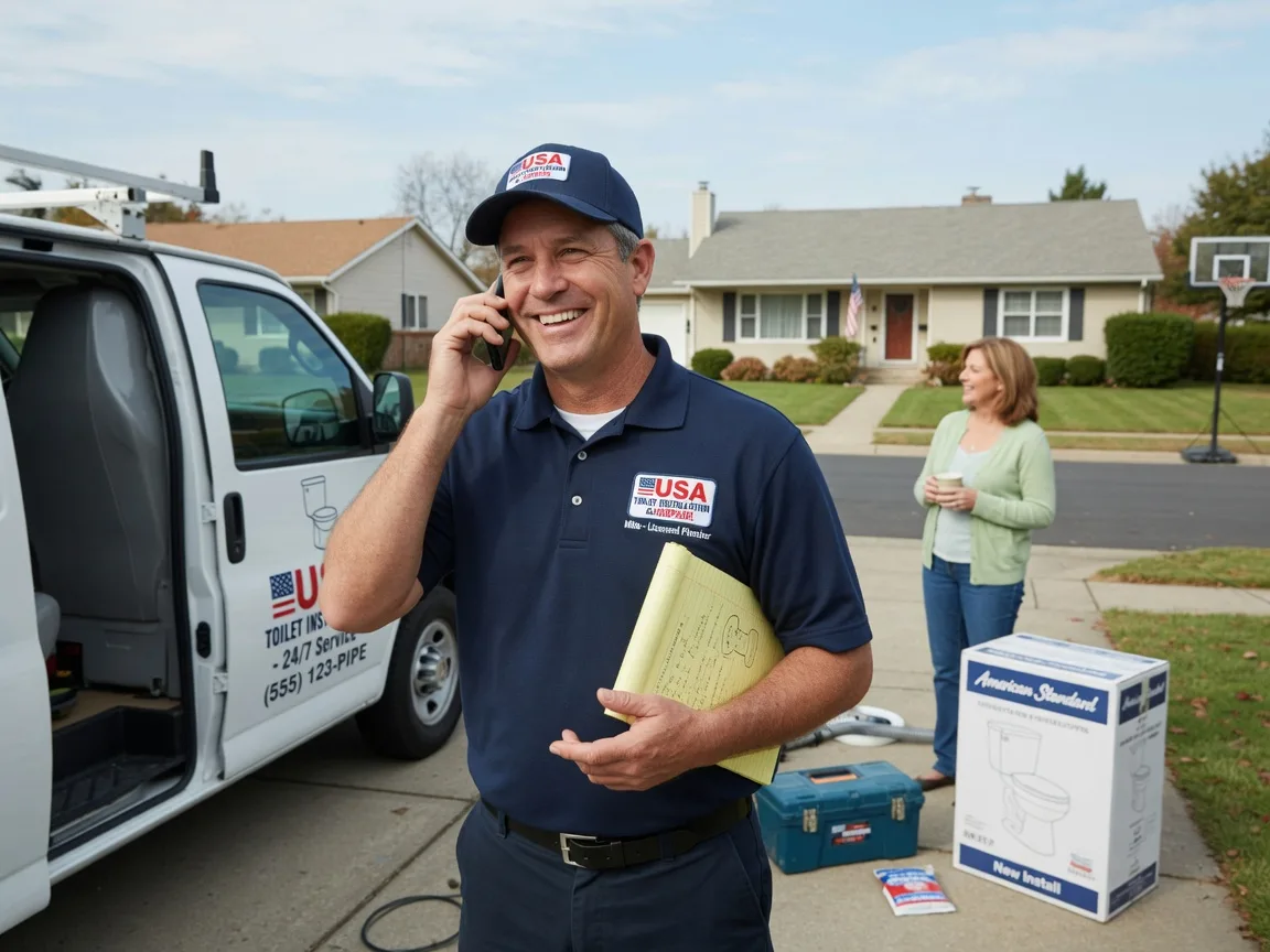 Toilet Installation Wales, WI FAQs